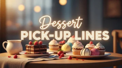Dessert Pick-Up Lines