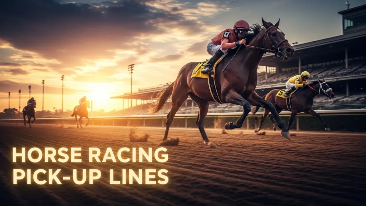 Horse Racing Pick-Up Lines