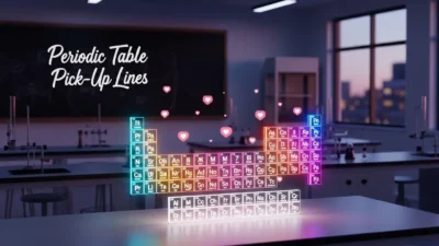 Periodic Table Pick-Up Lines