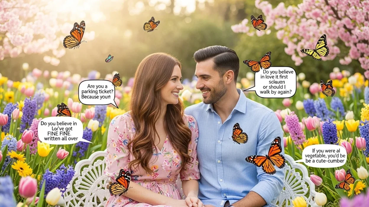 Butterflies Pick Up Lines