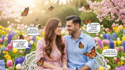 Butterflies Pick Up Lines