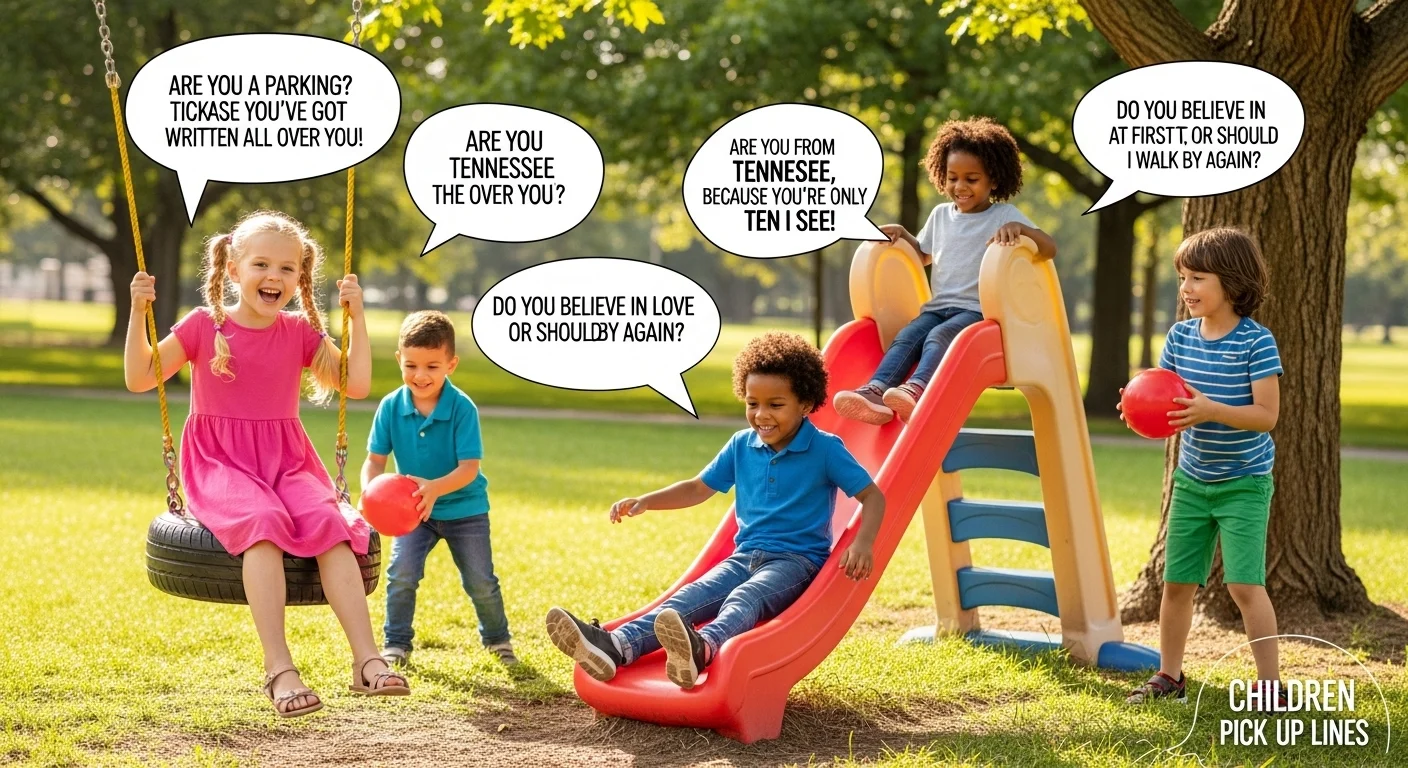 191+ Children Pick Up Lines Innocent Lines That Will Make Everyone Smile 😊