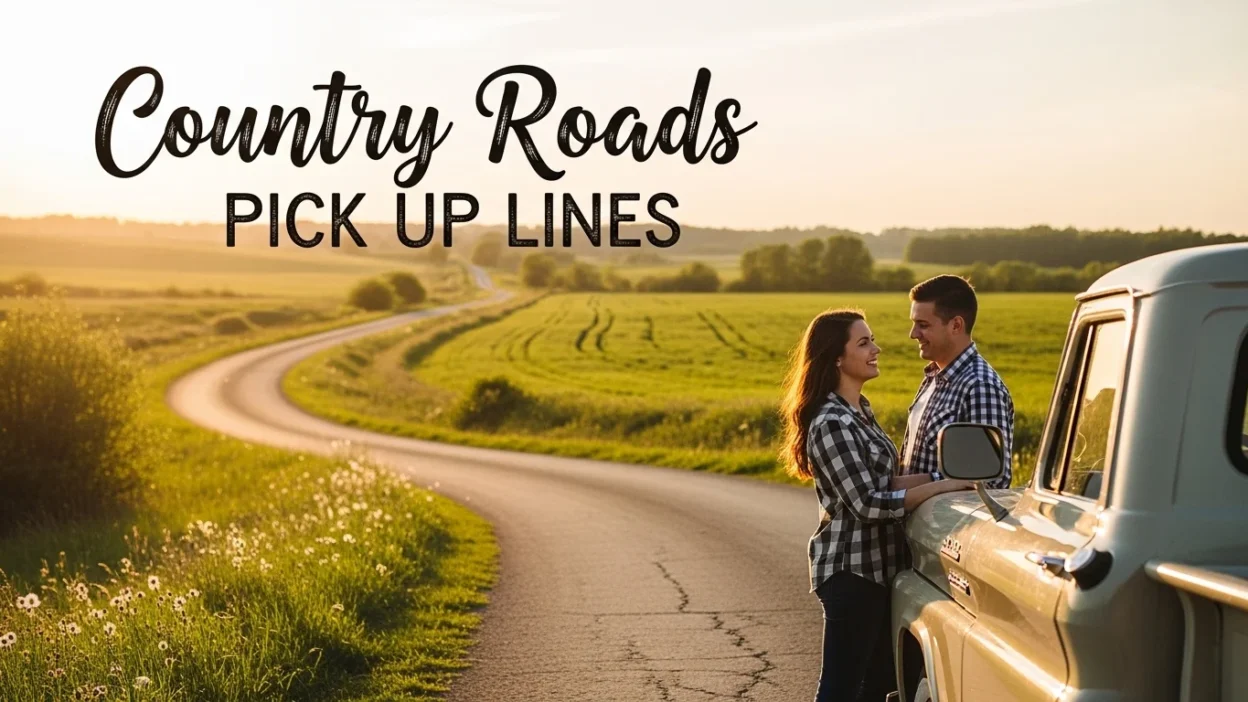 Country Roads Pick Up Lines