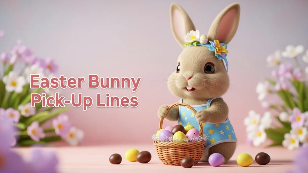 Easter Bunny Pick-Up Lines