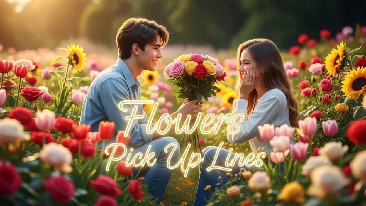 Flowers Pick Up Lines