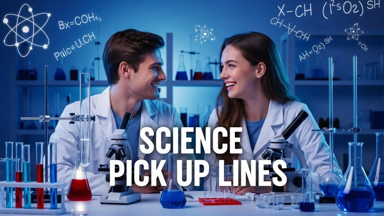Science Pick Up Lines