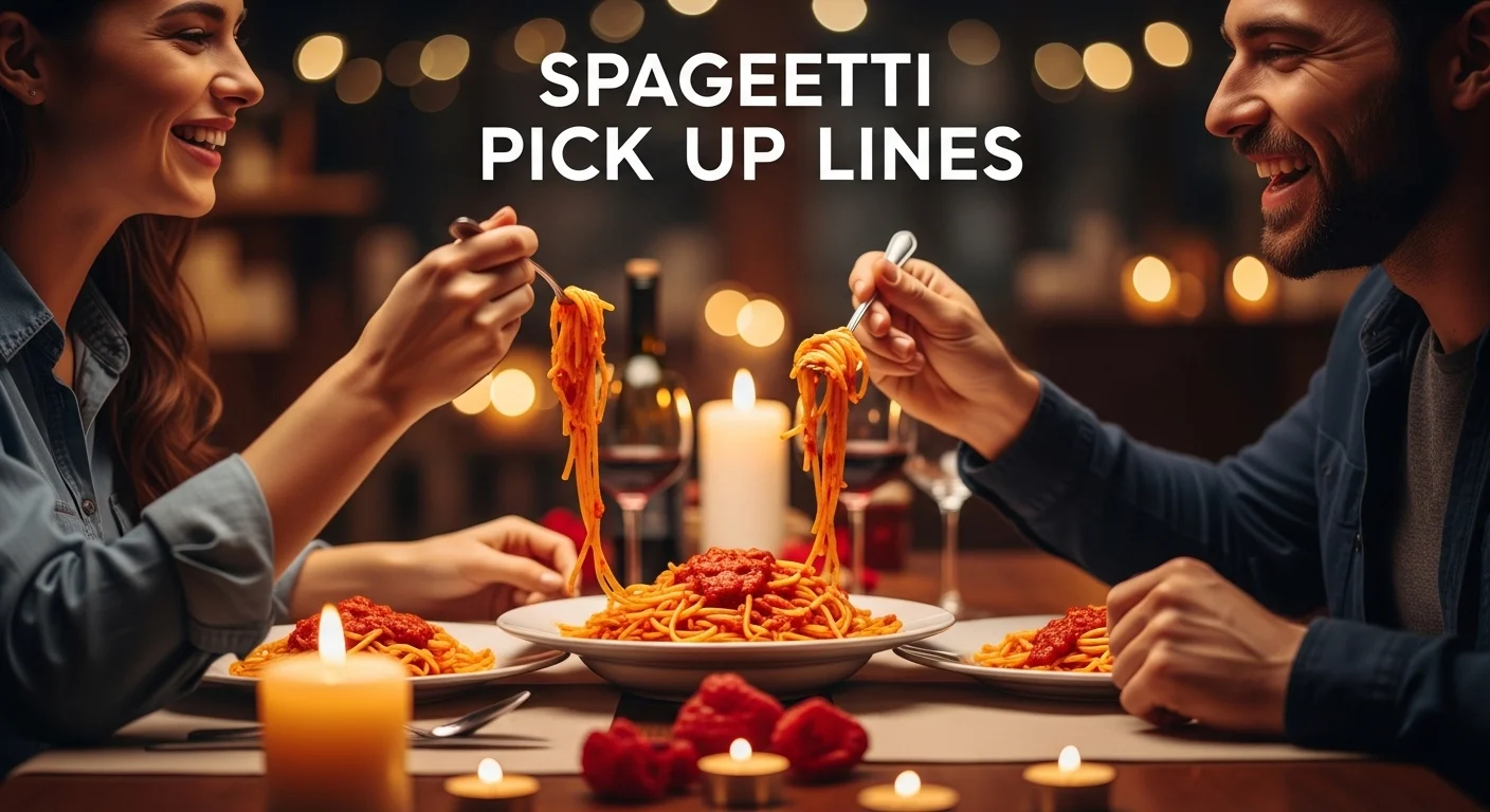 Spaghetti Picking 219+ Spaghetti Pick Up Lines That Will Melt Hearts 🍝 ️