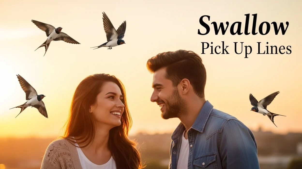 Swallow Pick Up Lines