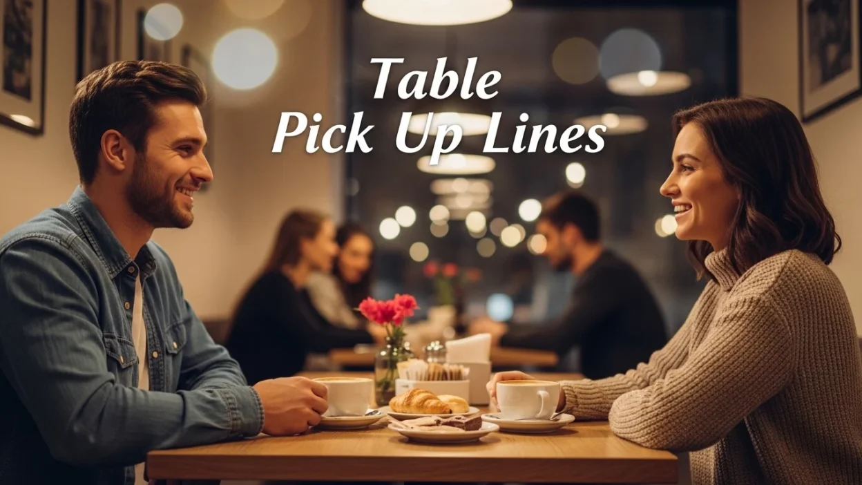 Table Pick Up Lines