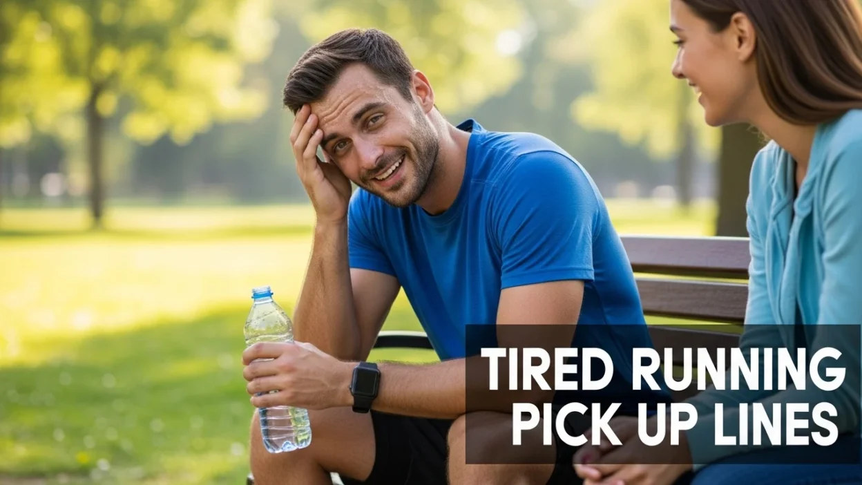 Tired Running Pick-Up Lines