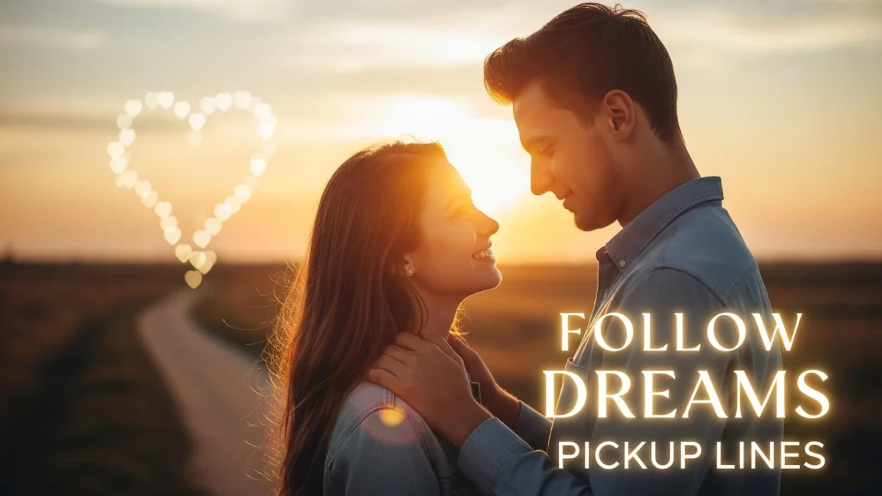 Follow Dreams Pickup Lines