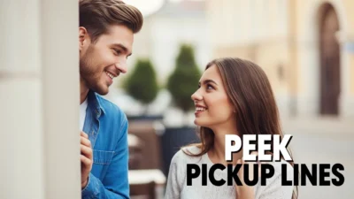 Peek Pickup Lines
