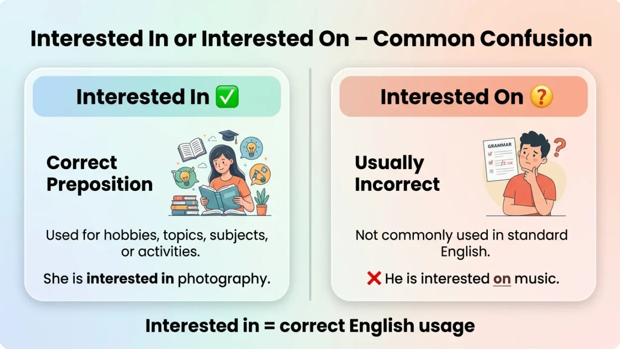 Interested In or On