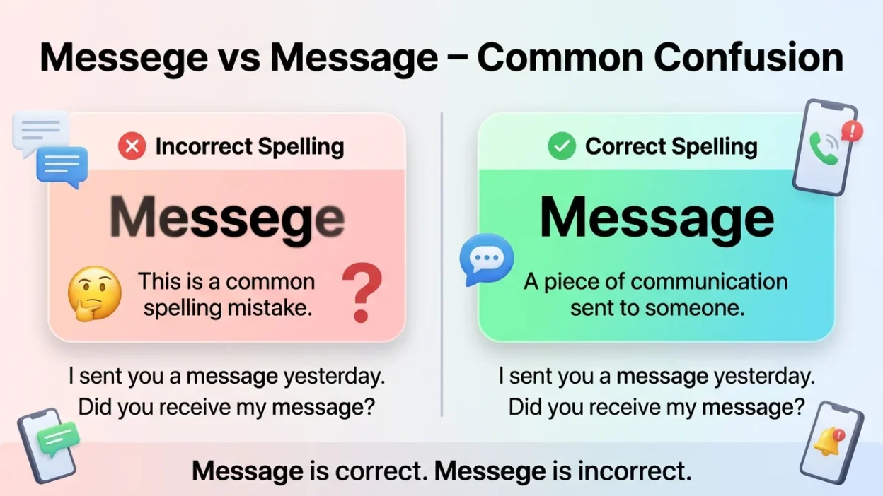 Messege vs Message