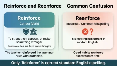 Reinforce vs Reenforce