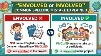 Envolved or Involved