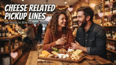 cheese related pickup lines