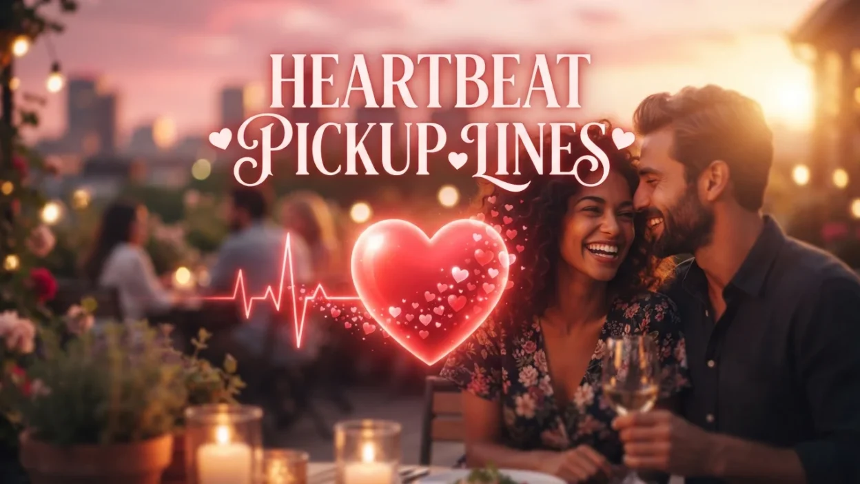 heartbeat pickup lines