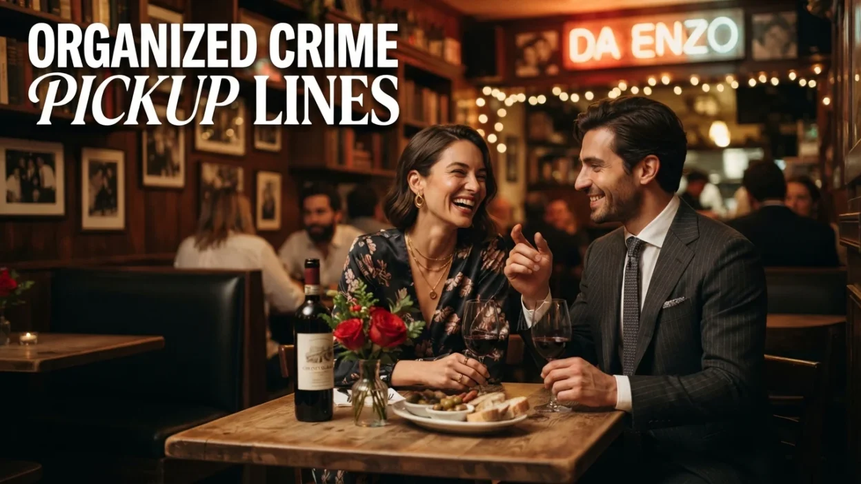 organized crime pickup lines