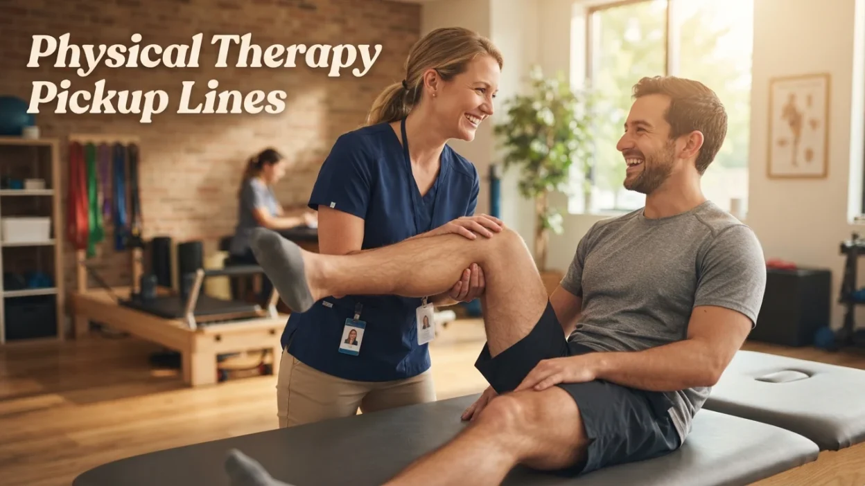 physical therapy pickup lines